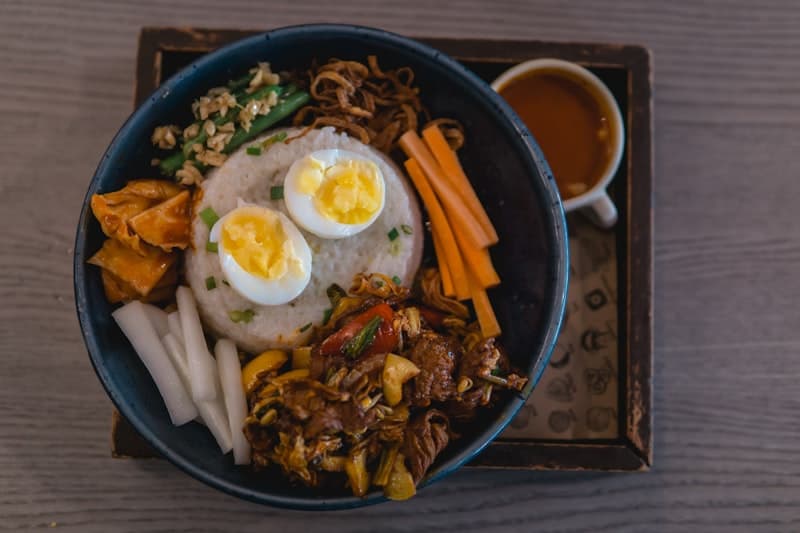 Korean Bibimbap Rice Bowl