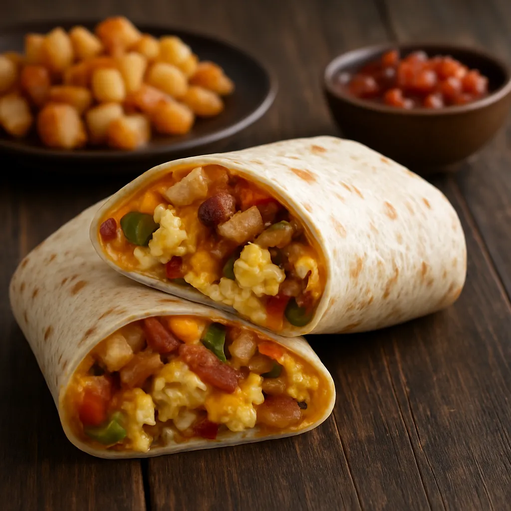 Loaded Breakfast Burritos