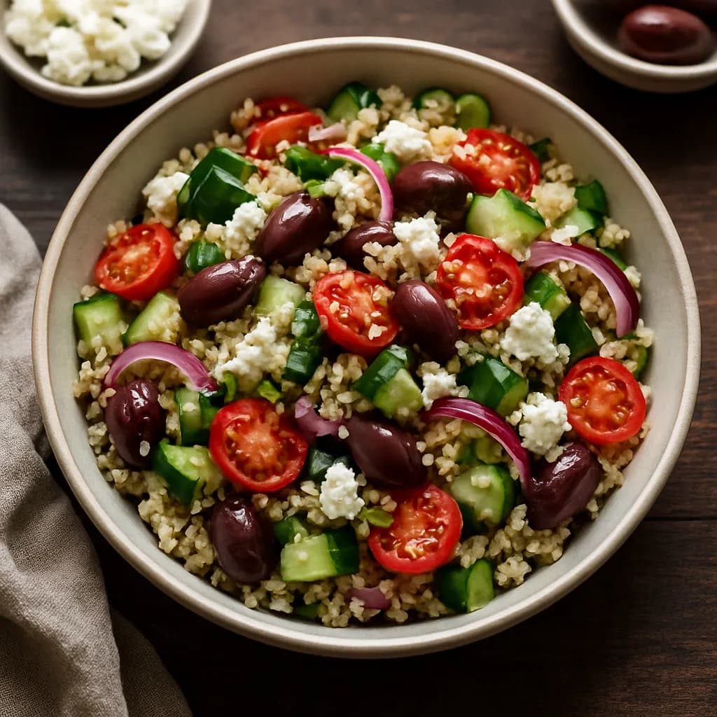 Mediterranean Quinoa Salad