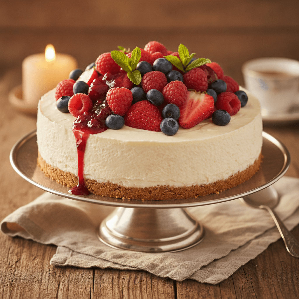 No-Bake Cheesecake