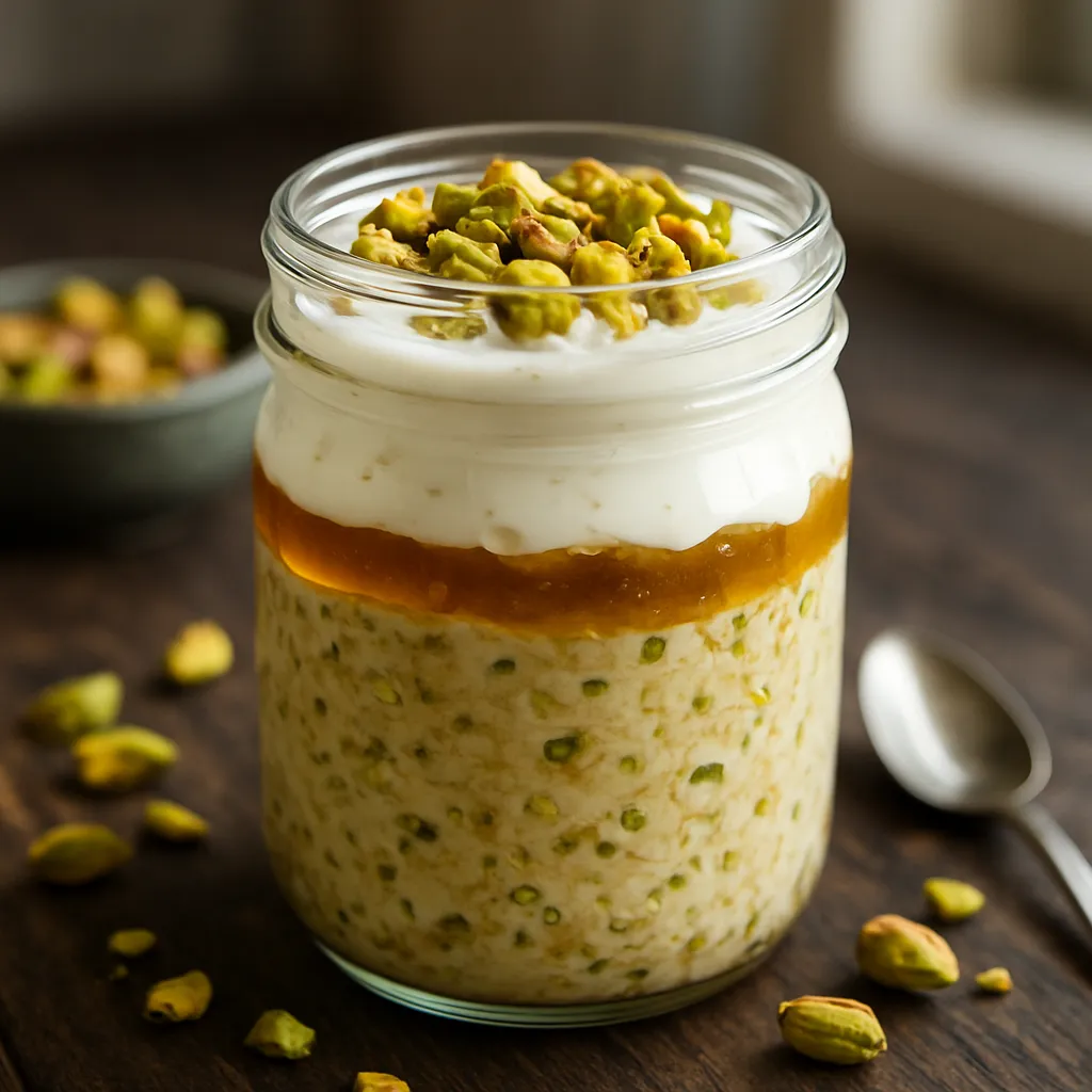 Pistachio Overnight Oats