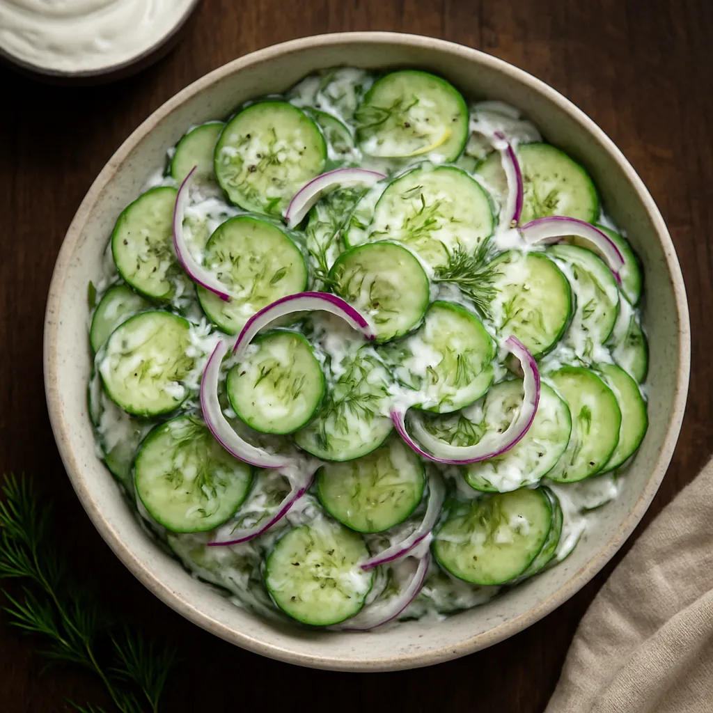 Refreshing Cucumber Salad