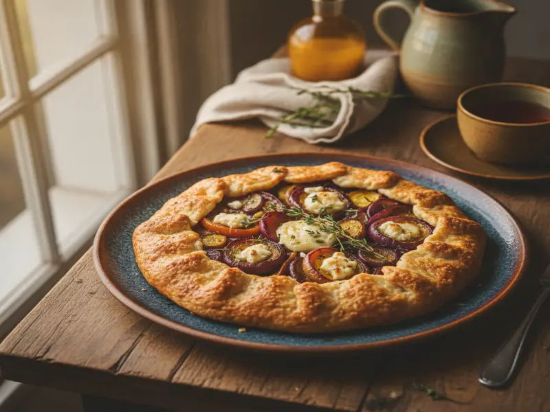 Herzhafte Galette