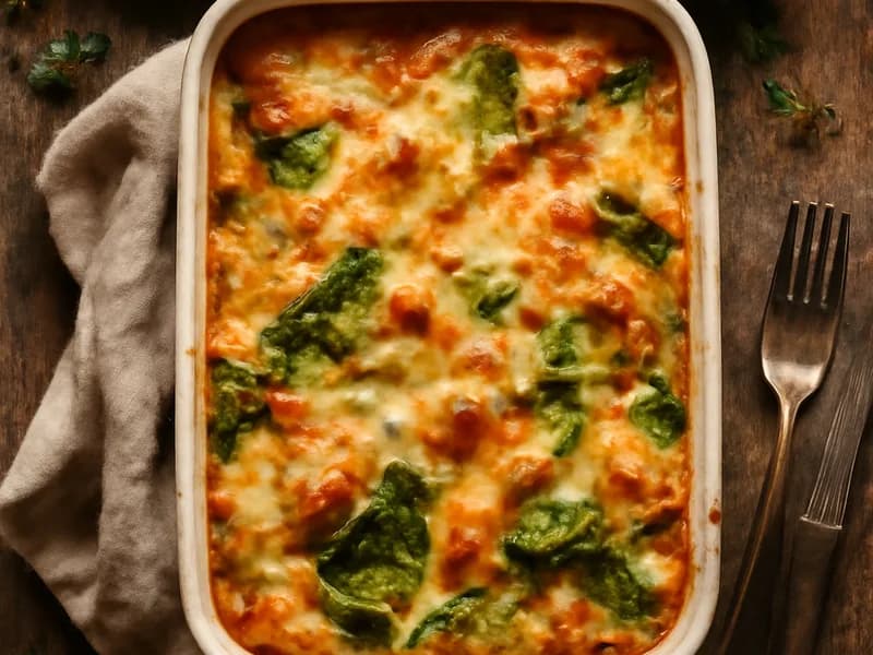 Wirsingauflauf mit Käse