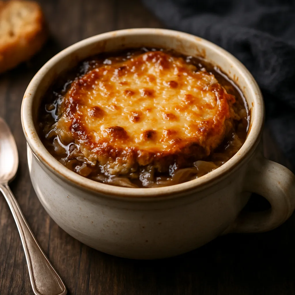 Slow-Cooked French Onion Soup