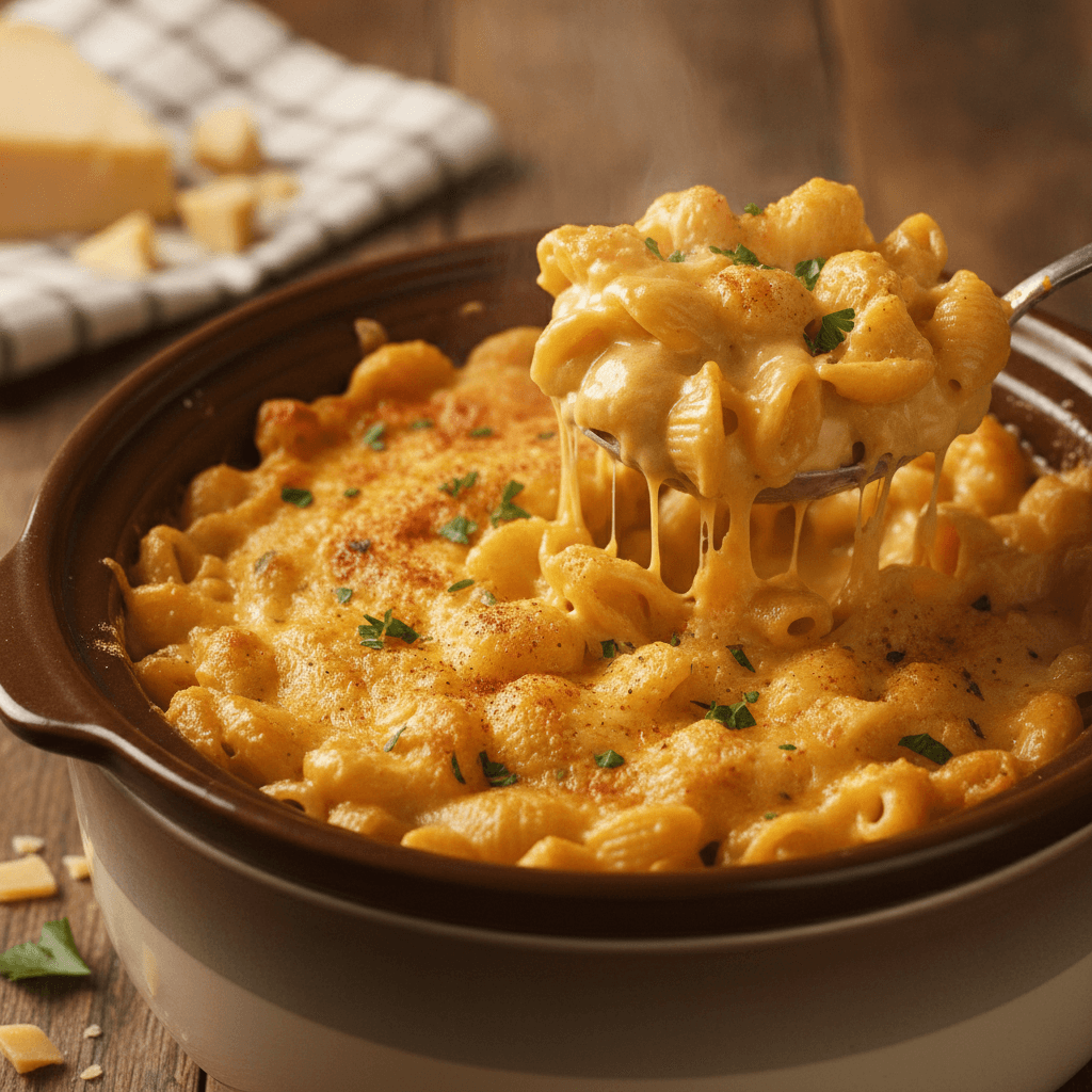 Slow Cooker Mac and Cheese
