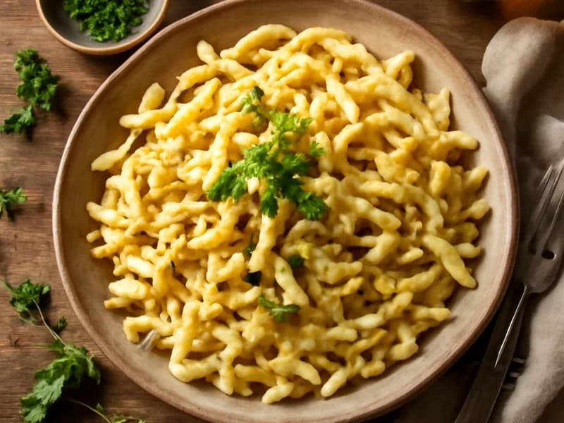 Schwäbische Spätzle — Hausgemacht