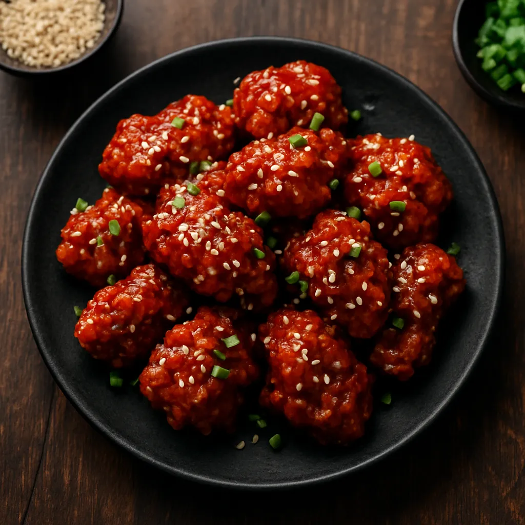 Spicy Korean Fried Chicken