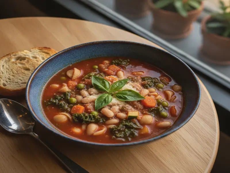 Thermomix Minestrone-Suppe