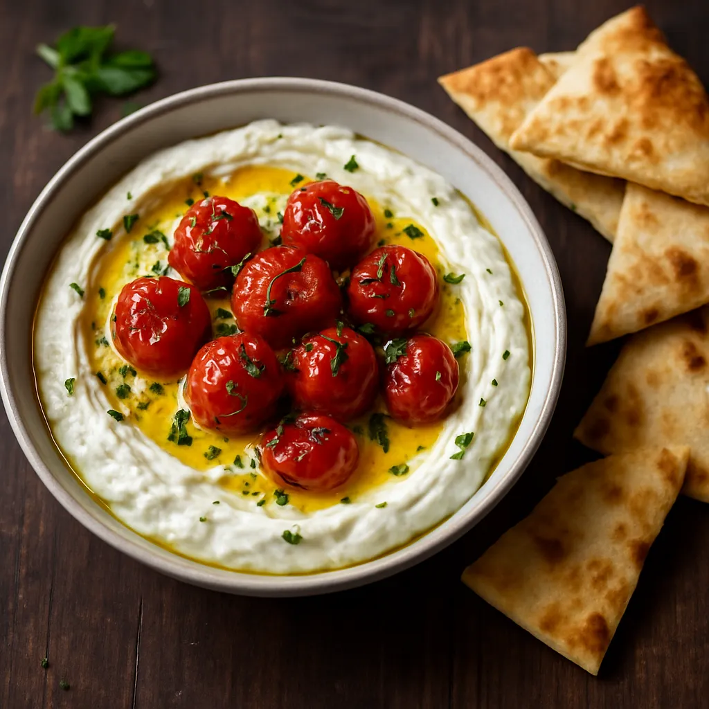 Whipped Feta Dip with Roasted Tomatoes