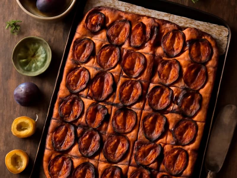 Zwetschgenkuchen vom Blech